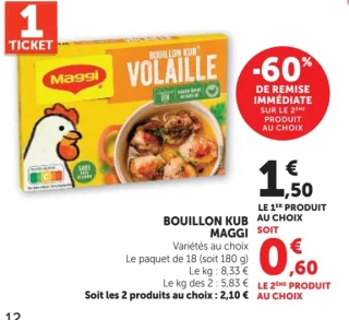 Bouillon Kub Maggi