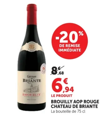 Brouilly AOP Rouge Chateau de Briante