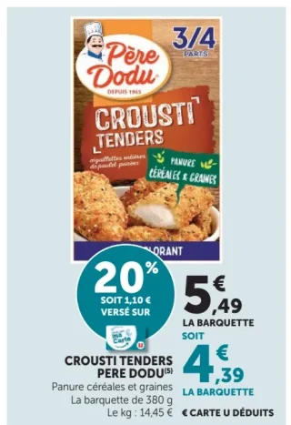 Crousti Tenders Père Dodu