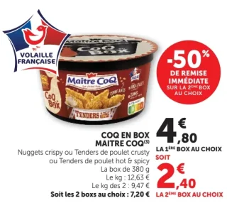 Coq en box Maître CoQ