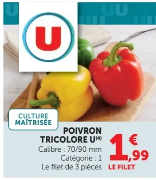 POIVRON TRICOLORE U