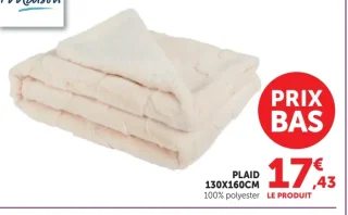 U Maison Plaid 130x160cm