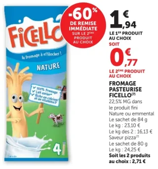 Fromage Pasteurise Ficello