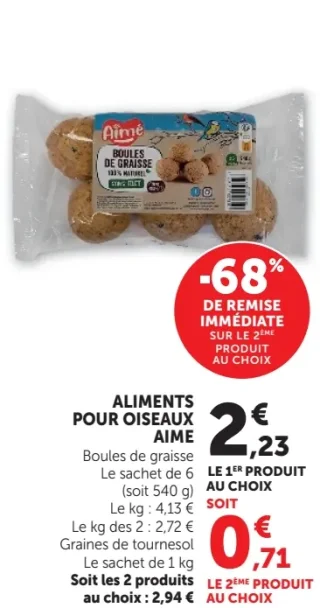 Boules de graisse Aimé