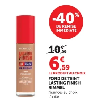 Fond de teint Lasting Finish Rimmel