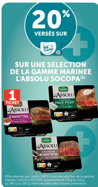 Gamme Marinée L'Absolu Socopa