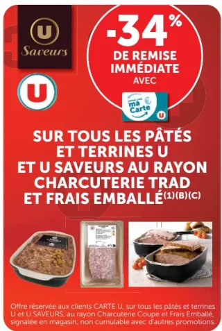 Pâtés et Terrines U et U Saveurs