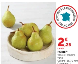 Poire Williams verte