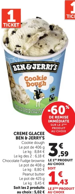 Crème glacée Ben & Jerry's
