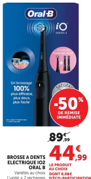 Brosse à dents électrique Oral B iO Series 2
