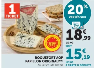 Roquefort AOP Papillon Original