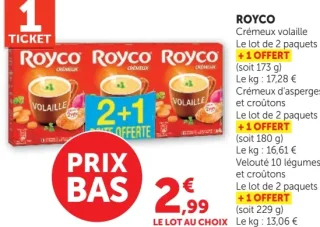 Soupes Royco