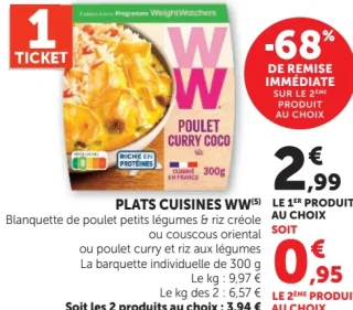 Plats Cuisines WW
