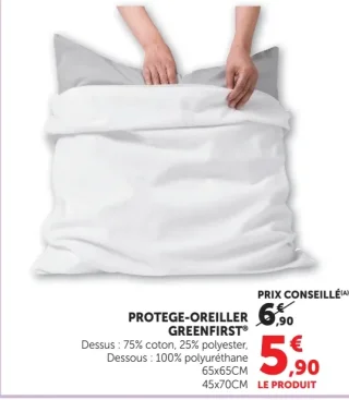 Protège-oreiller Greenfirst