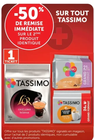 Café en capsules Tassimo