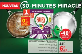 DETERGENT VAISSELLE MACHINE FAIRY PLATINUM PLUS