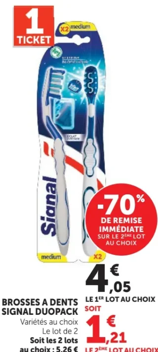 Brosses à dents Signal Duopack