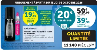 MACHINE A EAU PETILLANTE TERRA SODASTREAM
