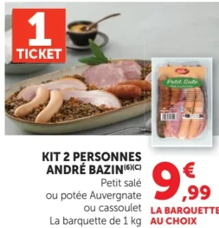 Kit 2 personnes André Bazin