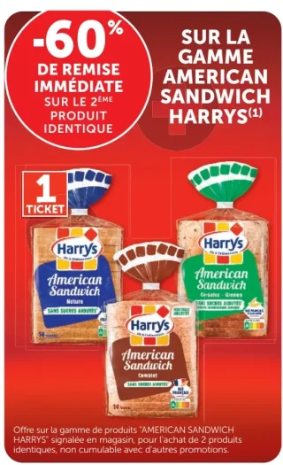 Gamme American Sandwich Harrys