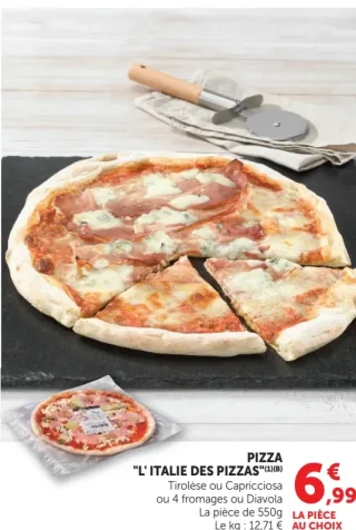 Pizza "L'Italie des Pizzas"