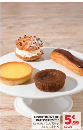 ASSORTIMENT DE PATISSERIES