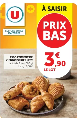ASSORTIMENT DE VIENNOISERIES U