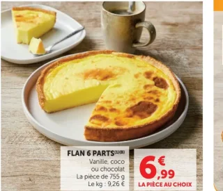 Flan 6 parts