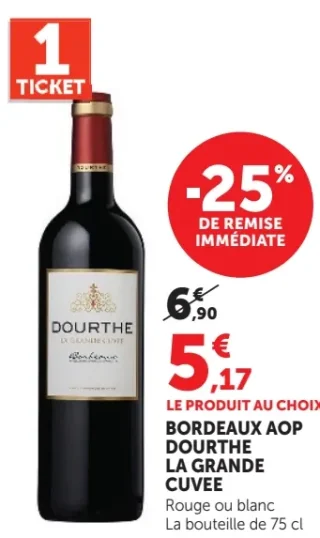 BORDEAUX AOP DOURTHE LA GRANDE CUVEE