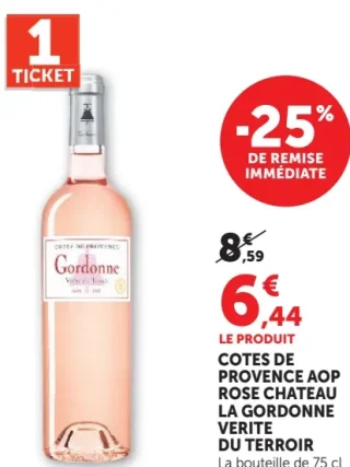Cotes de Provence AOP Rose Chateau La Gordonne Verite du Terroir