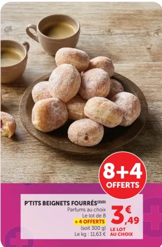 P'tits beignets fourrés