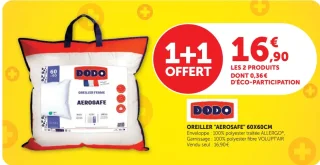 DODO Oreiller "Aerosafe" 60x60cm