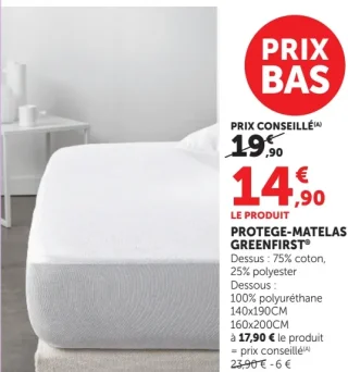 Protege-Matelas Greenfirst®