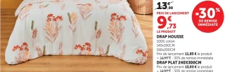 Drap housse U Maison