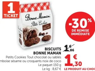 BISCUITS BONNE MAMAN Petits Cookies