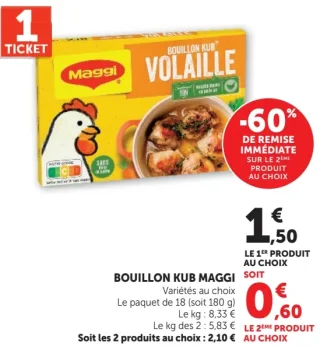 Bouillon Kub Maggi
