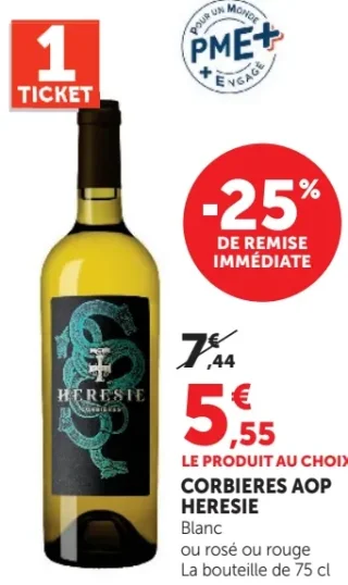 CORBIERES AOP HERESIE