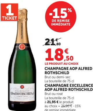 CHAMPAGNE AOP ALFRED ROTHSCHILD / CHAMPAGNE EXCELLENCE AOP ALFRED ROTHSCHILD