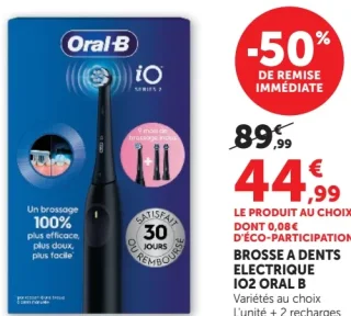 Brosse à dents électrique iO2 Oral B