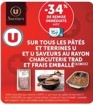 Pâtés et terrines U et U Saveurs