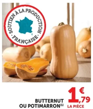 Butternut ou Potimarron