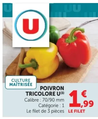 POIVRON TRICOLORE U