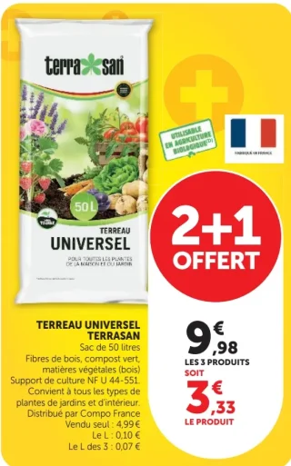 Terreau Universel Terrasan