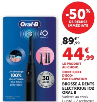 Brosse a dents electrique iO2 Oral B