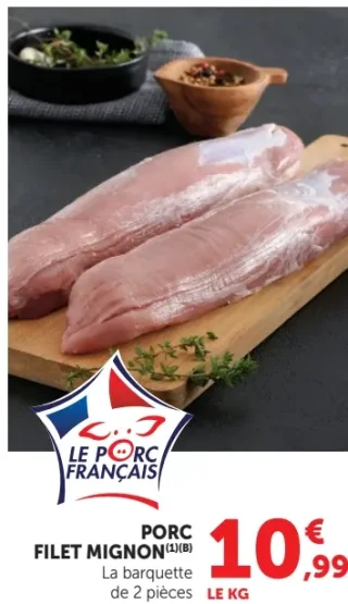 Porc Filet Mignon Le Porc Français