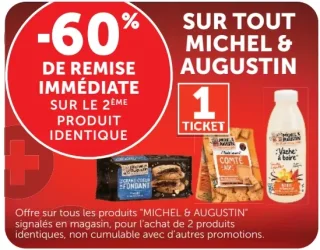 Biscuits et boissons Michel & Augustin