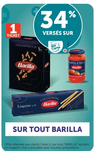 Gamme Barilla