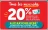 Promo Tous les mercredis -20% reversés sur la Carte U dès 5€ d'achats aux rayons bébé