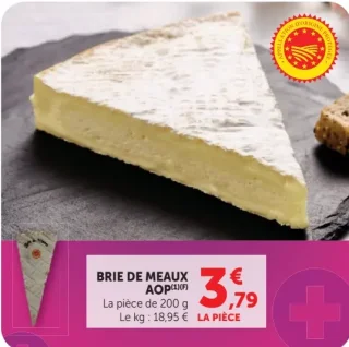 Brie de Meaux AOP