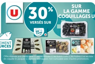 LA GAMME COQUILLAGES U